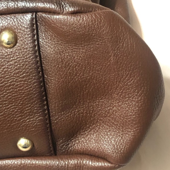 PRADA VITELLO DAINO HANDBAG/ SHOULDER BAG (AUTHENTIC) - Picture 11 of 16